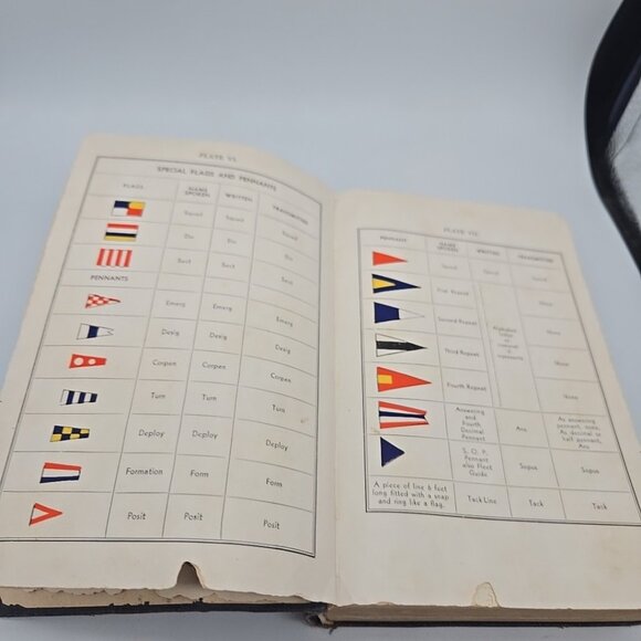 1940 US Navy Military The Blue Jackets Manual Book by CPT G.V. Stewart Softcover - Picture 5 of 14